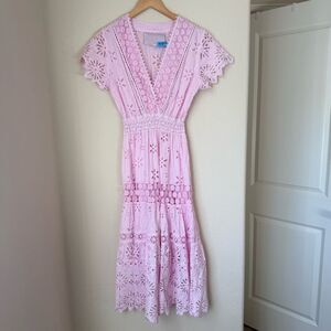 Temptation Positano Cristallo Dress Pink Size Medium